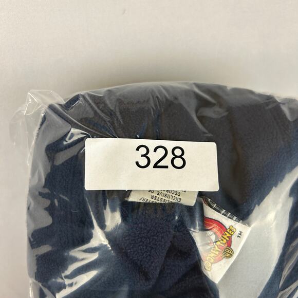 Looney Tunes Tweety Bird Vintage Y2K Blue Fleece Pullover Sweater Women's Size M - Picture 7 of 7